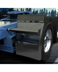 TXTFEN-Q31B-Fenders - Smoke & Mirror - Black - Quarter - 31" with Triangle Mounts TXTFEN-Q31B-Fenders - Smoke & Mirror - Black - Quarter - 31" with Triangle Mounts