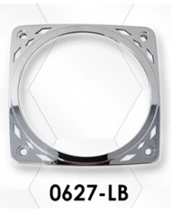 LNC0VOB-SL-Oval Screwless Light Bezel w/Visor