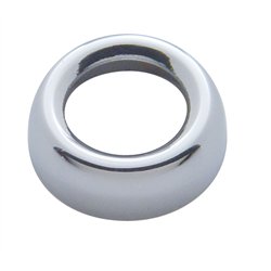 UP40892-Chrome Plastic Toggle Switch Nut Cover For Peterbilt (Card Of 6)