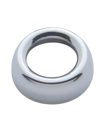 UP40892-Chrome Plastic Toggle Switch Nut Cover For Peterbilt (Card Of 6)