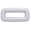 UP40959-Chrome Plastic Toggle Switch Label Cover Without Visor For 2002+ Peterbilt (Card Of 6)