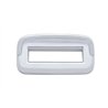 UP40960-Chrome Plastic Toggle Switch Label Cover With Visor For 2002+ Peterbilt (Card Of 6)