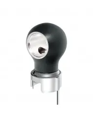 UP71183 - Thread-On Matte Black Charlotte Style Gearshift Knob With LED 13/15/18 Speed Adapter-White LED UP71183 - Thread-On Matte Black Charlotte Style Gearshift Knob With LED 13/15/18 Speed Adapter-White LED