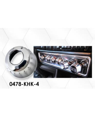 LNC0478-KHK-4-06 & Up KW Heater Control Knob w/Mouse Cover (Pack of 4)