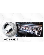 TXTLED-DS3X1-Double-Faced 3" LED Square Amber/Red Stop/Turn/Marker Single Post TXTLED-DS3X1-Double-Faced 3" LED Square Amber/Red Stop/Turn/Marker Single Post