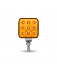 TXTLED-DL3XB-Double-Faced 3" LED Lollipop Dual Clear Amber/Red Marker to Blue Aux. TXTLED-DL3XB-Double-Faced 3" LED Lollipop Dual Clear Amber/Red Marker to Blue Aux.