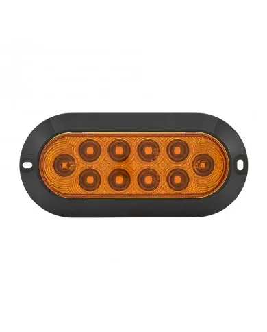 MXM63320Y-A - 6" Oval Amber Park Front Rear Turn Surface Mount