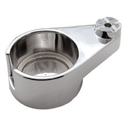 UP40991-Chrome Plastic Cup Holder For 1986 & Up Freightliner Classic & FLD - Passenger