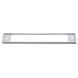 UP40997-Chrome Plastic Headliner Warning Lights Bezel For Kenworth W900 (1990-2005) And T800/T600 (1993-2005)