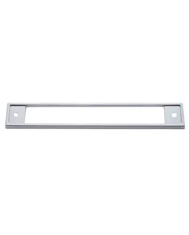 UP40997-Chrome Plastic Headliner Warning Lights Bezel For Kenworth W900 (1990-2005) And T800/T600 (1993-2005)