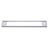 UP40997-Chrome Plastic Headliner Warning Lights Bezel For Kenworth W900 (1990-2005) And T800/T600 (1993-2005)