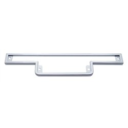 UP41010-Chrome Plastic Warning Light Panel Bezel Without Visor For 1990-2000 Peterbilt 379/378/377