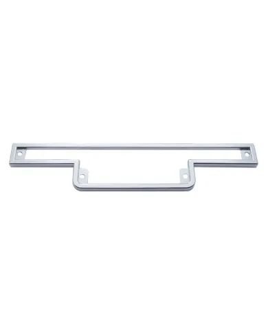 UP41010-Chrome Plastic Warning Light Panel Bezel Without Visor For 1990-2000 Peterbilt 379/378/377