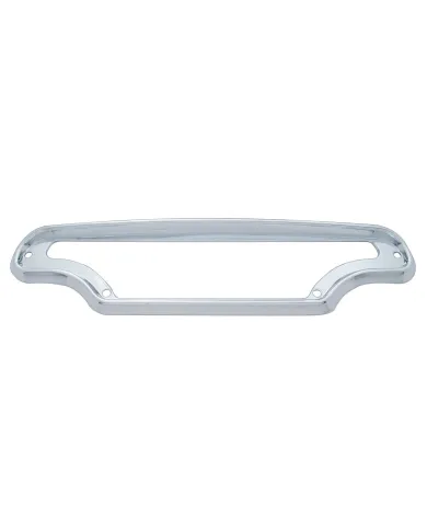 UP41012-Chrome Plastic Dash Warning Light Panel Bezel For 2002-2006 Peterbilt 379/378