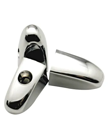 UP41013-Chrome Plastic A/C & Heater Control Slide Knobs For 1967-1987 Peterbilt 359 (Card of 3)