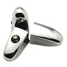 UP41013-Chrome Plastic A/C & Heater Control Slide Knobs For 1967-1987 Peterbilt 359 (Card of 3)