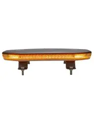 MXM20389YCL-Thin Low Profile 6 LED Amber Clear Lens Class 1 Warning