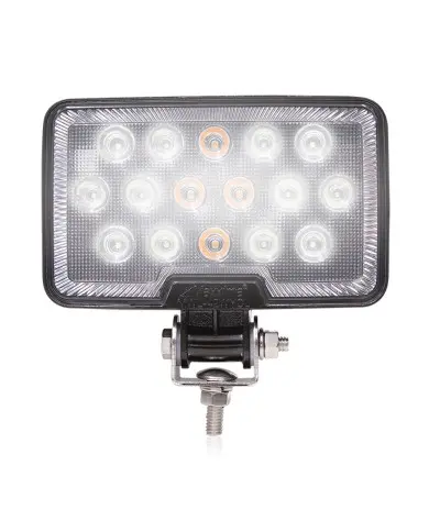 MXMWL-42WYCL-DC-Rectangular LED Work Light 2,400 AND Amber Class 1 Warning