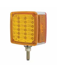UP39680 - 39 LED Reflector Double Face Turn Signal Light (Driver) - Amber & Red LED/Amber & Red Lens