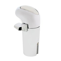 UP41021-Plastic Lower Gearshift Knob Cover - Chrome