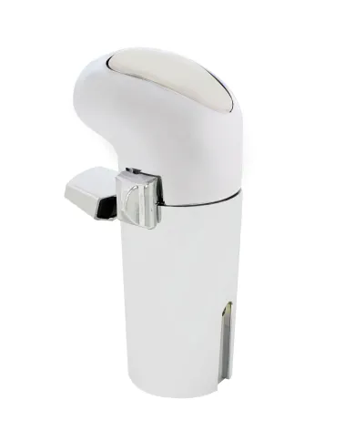 UP41021-Plastic Lower Gearshift Knob Cover - Chrome