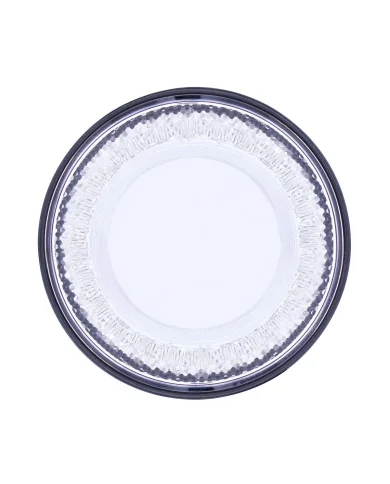UP36654 - 24 LED 4" Round Mirage Light (Stop, Turn & Tail) - Red LED/Clear Lens