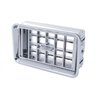 UP41025-Chrome Plastic A/C Vent With Cross Grids for 1989-2010 Freightliner FLD/Classic - Driver