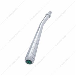 UP41031-7" Trailer Brake Handle With Green Crystal
