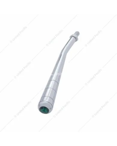 UP41031-7" Trailer Brake Handle With Green Crystal