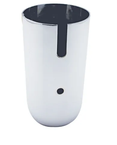 UP41069-Steel Lower Gearshift Knob Cover - Chrome