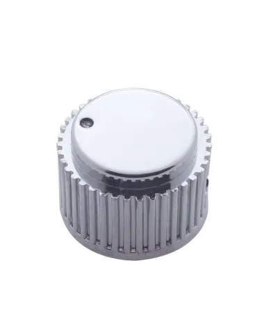 UP41078-Chrome Plastic 1" Diameter Control Knob