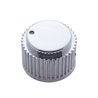 UP41078-Chrome Plastic 1" Diameter Control Knob