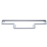 UP41080-Chrome Plastic Warning Light Panel Bezel With Visor For 1990-2000 Peterbilt 379/378/377