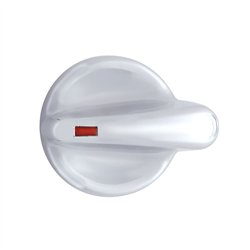UP41081-Chrome A/C & Heater Dial Knob For International 9900i/9400i/9200i (2000-2010)