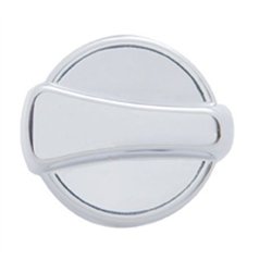 UP41083-Chrome Plastic Wiper Dial Knob For 2002-2005 Kenworth W900/T800/T600