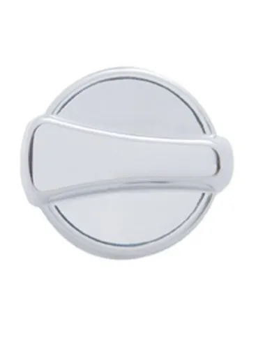 UP41083-Chrome Plastic Wiper Dial Knob For 2002-2005 Kenworth W900/T800/T600
