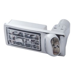 UP41103-Chrome Plastic A/C Vent For 2002-2005 Kenworth W900/T800/T600- Passenger