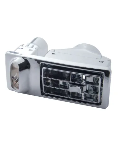 UP41105-Chrome Plastic A/C Vent For 2002-2005 Kenworth W900/T800/T600- Driver