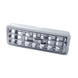 UP41106-Chrome Plastic A/C Heater Vent For 2000-2017 International 9000 Series