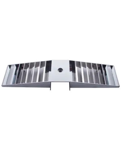 UP41111-Chrome Plastic Center Top A/C Defroster Vent For Freightliner Classic (1989-2010) & FLD (1989-2009)
