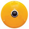 UP30282-Deep Dish Light Lens With Blue Dot - Amber Lens