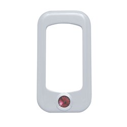 UP41145-Rocker Switch Bezel For Peterbilt/ Kenworth With Purple Crystal (3-Pack)