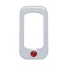 UP41146-Rocker Switch Bezel For Peterbilt/ Kenworth With Red Crystal (3-Pack)