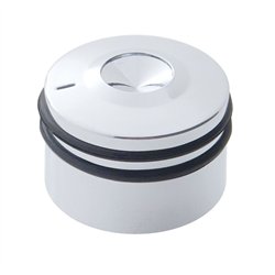 UP41163-Deluxe Signature A/C Control Knob For Peterbilt - Indented