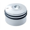 UP41166-Deluxe Signature A/C Control Knob For Peterbilt - Clear Crystal