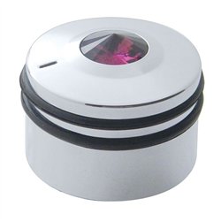 UP41168-Deluxe Signature A/C Control Knob For Peterbilt - Purple Crystal