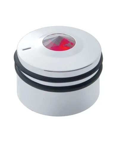 UP41169-Deluxe Signature A/C Control Knob For Peterbilt - Red Crystal