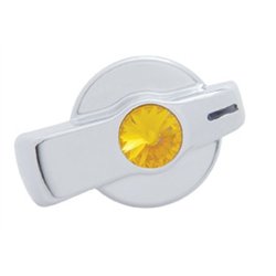 UP41171-A/C Knob For Freightliner (Older Model) - Amber Crystal