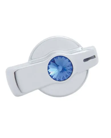 UP41172-A/C Knob For Freightliner (Older Model) - Blue Crystal