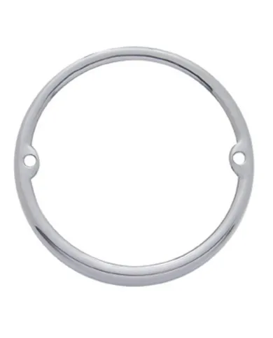 UP30304-Stainless Round Cab Light Bezel